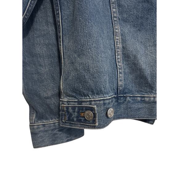 Madewell Button-Front Denim Jacket in Charleston Wash size Medium - Picture 7 of 9